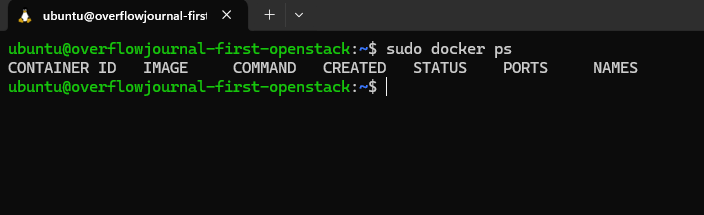 Openstack Ansible Kolla - Primi passi
